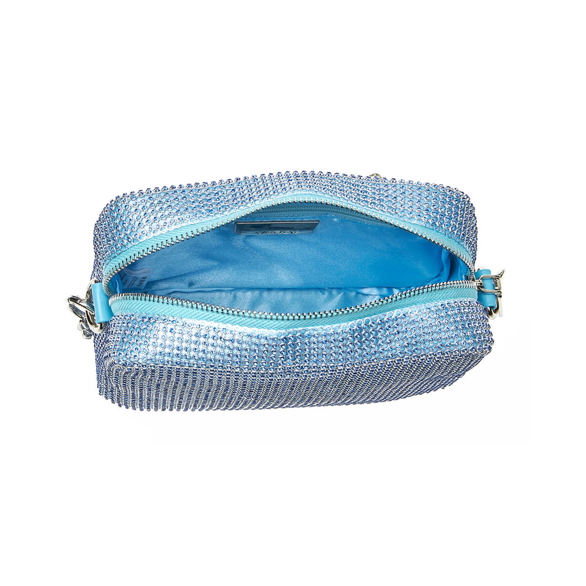 Verde Γυναικείο Αμπιγέ Τσαντάκι 01-1697 Γαλάζιο