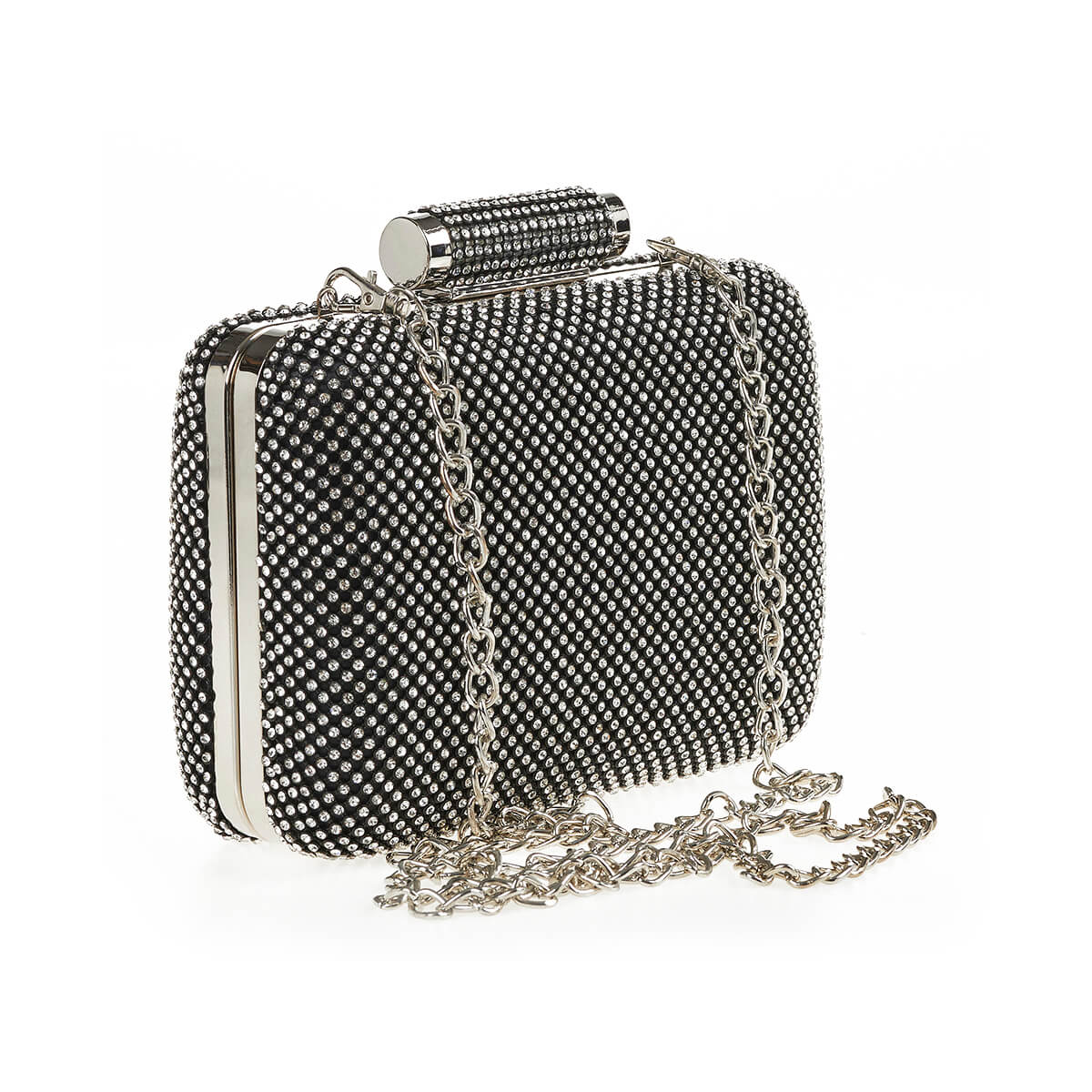 Verde Γυναικείο Αμπιγέ Τσαντάκι 01-1698 Μαύρο