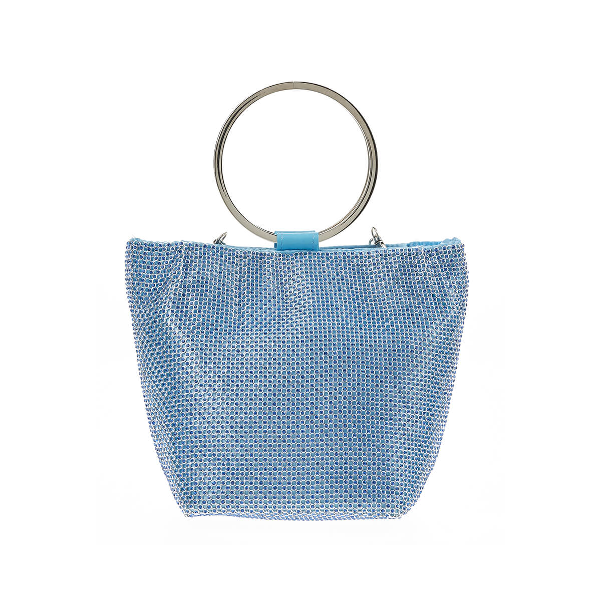 Verde Γυναικείο Αμπιγέ Τσαντάκι 01-1699 Γαλάζιο