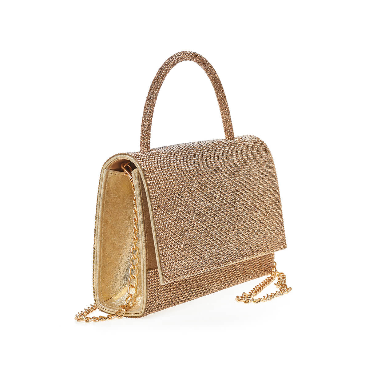 Verde Γυναικείο Αμπιγέ Τσαντάκι 01-1701 Χρυσό