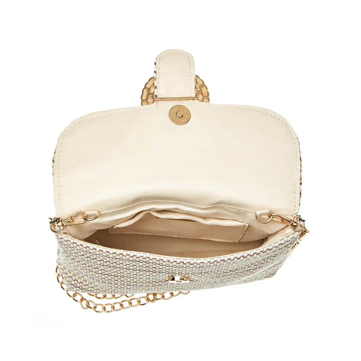 Verde Γυναικείο Αμπιγέ Τσαντάκι 01-1705 Μπεζ