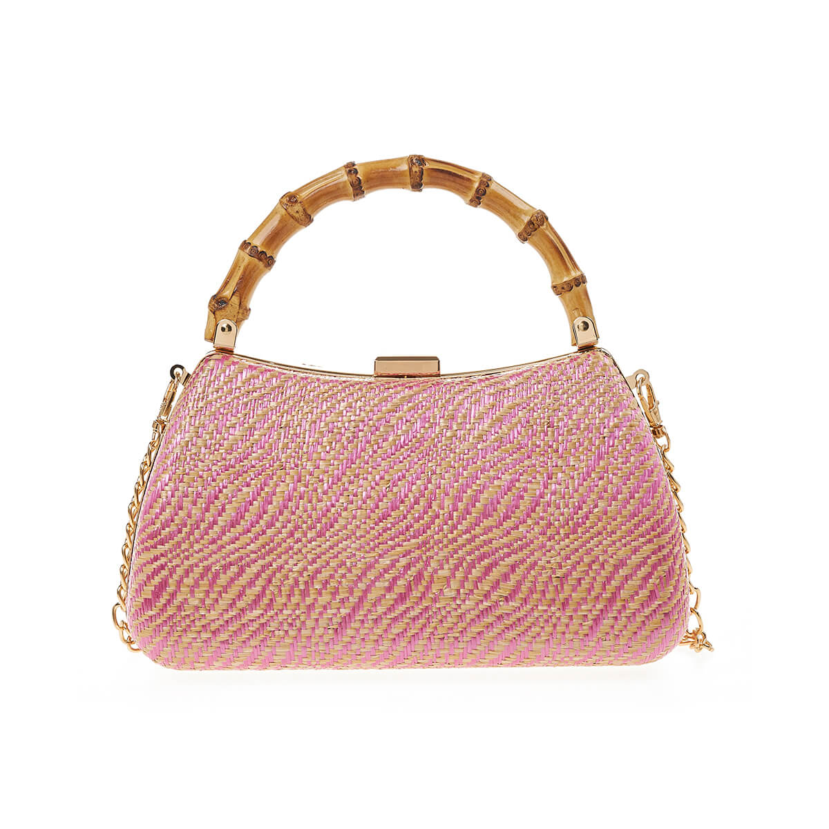 Verde Γυναικείο Αμπιγέ Τσαντάκι 01-1706 Φούξια