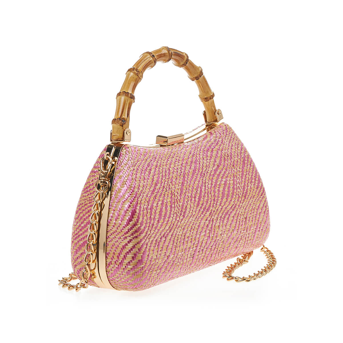 Verde Γυναικείο Αμπιγέ Τσαντάκι 01-1706 Φούξια