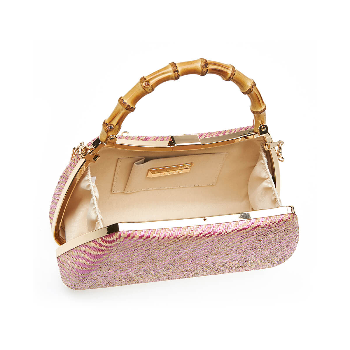 Verde Γυναικείο Αμπιγέ Τσαντάκι 01-1706 Φούξια