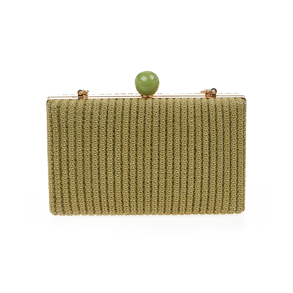 Verde Γυναικείο Αμπιγέ Τσαντάκι 01-1709 Πράσινο