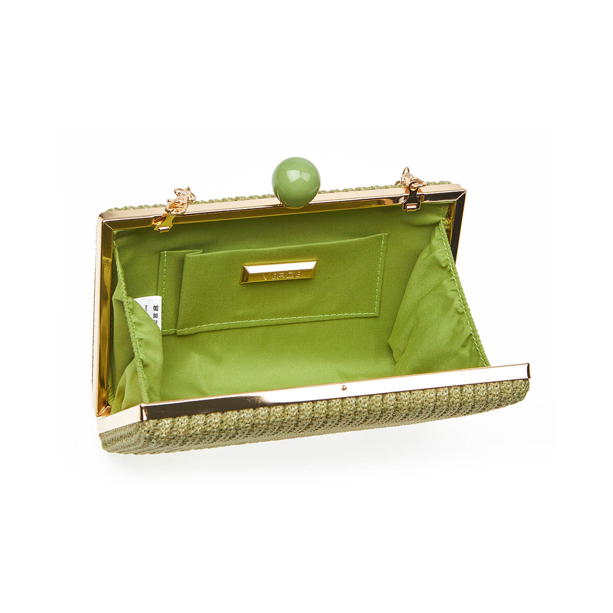 Verde Γυναικείο Αμπιγέ Τσαντάκι 01-1709 Πράσινο