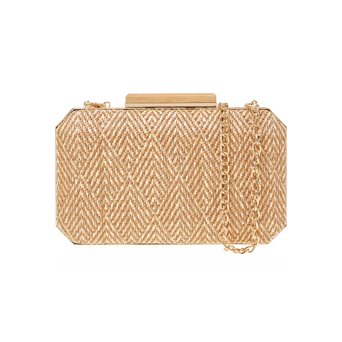 Verde Γυναικείο Αμπιγέ Τσαντάκι 01-1710 Μπεζ