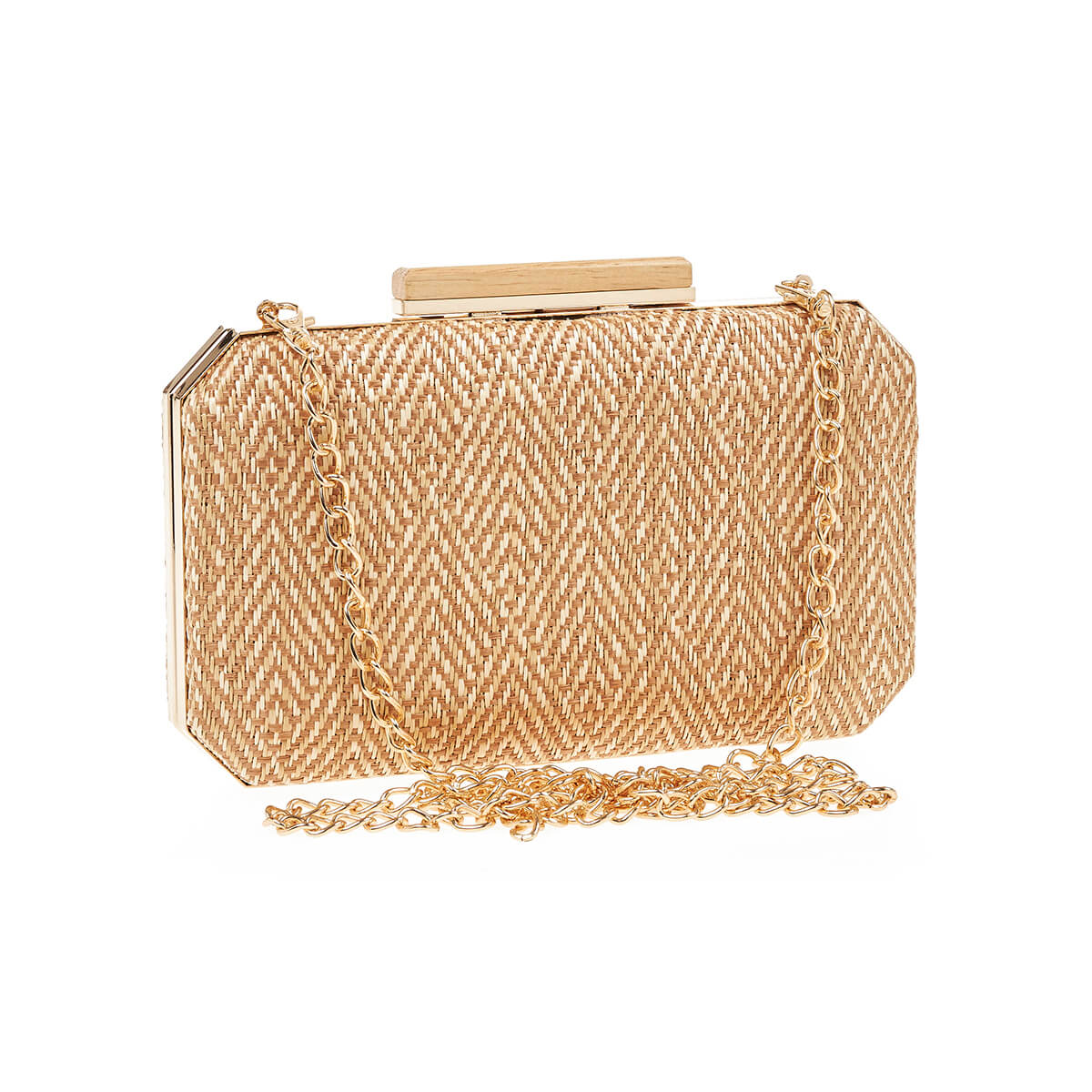 Verde Γυναικείο Αμπιγέ Τσαντάκι 01-1710 Μπεζ