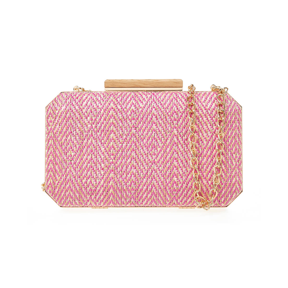 Verde Γυναικείο Αμπιγέ Τσαντάκι 01-1710 Ροζ