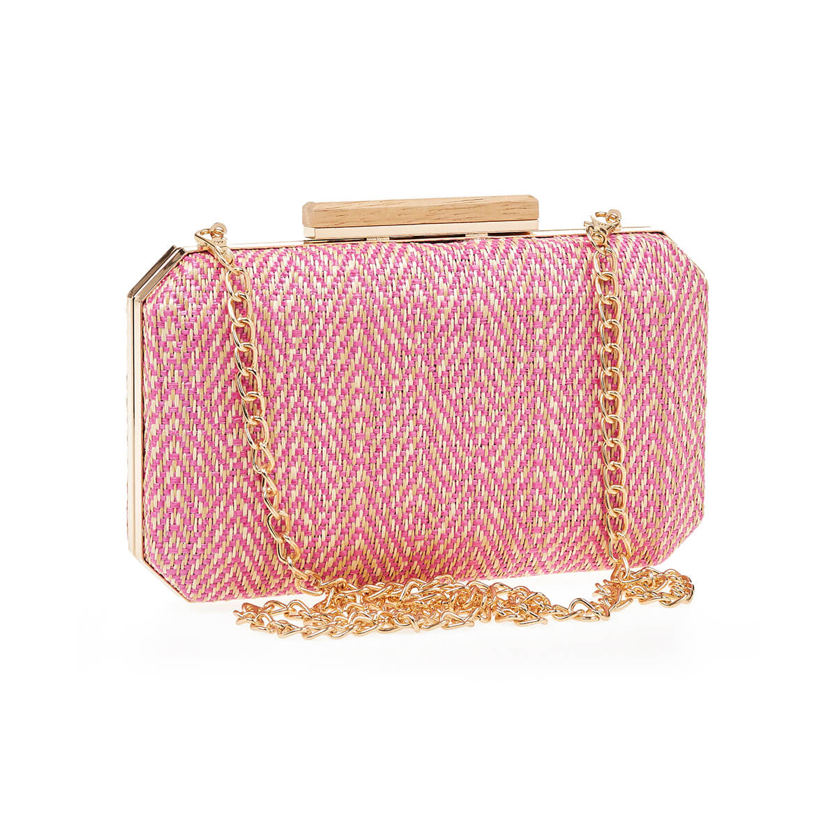 Verde Γυναικείο Αμπιγέ Τσαντάκι 01-1710 Ροζ