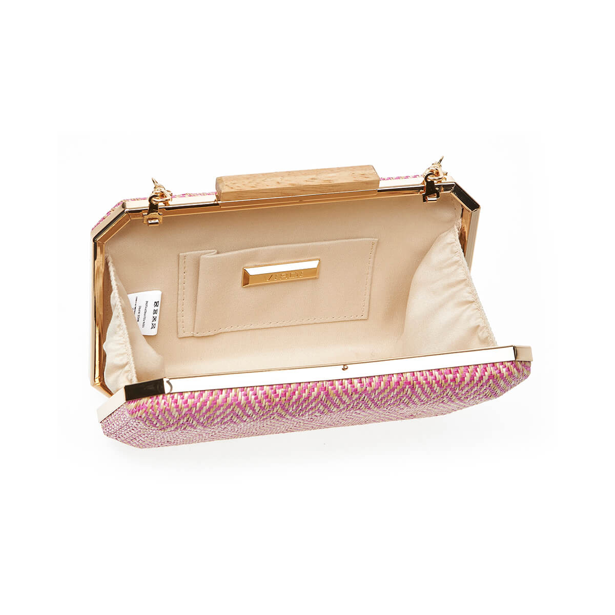 Verde Γυναικείο Αμπιγέ Τσαντάκι 01-1710 Ροζ