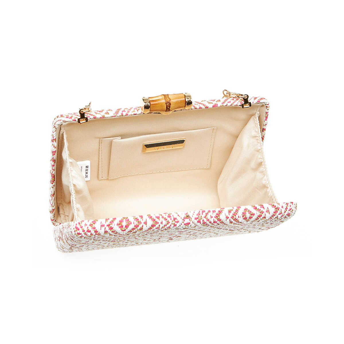 Verde Γυναικείο Αμπιγέ Τσαντάκι 01-1711 Φούξια