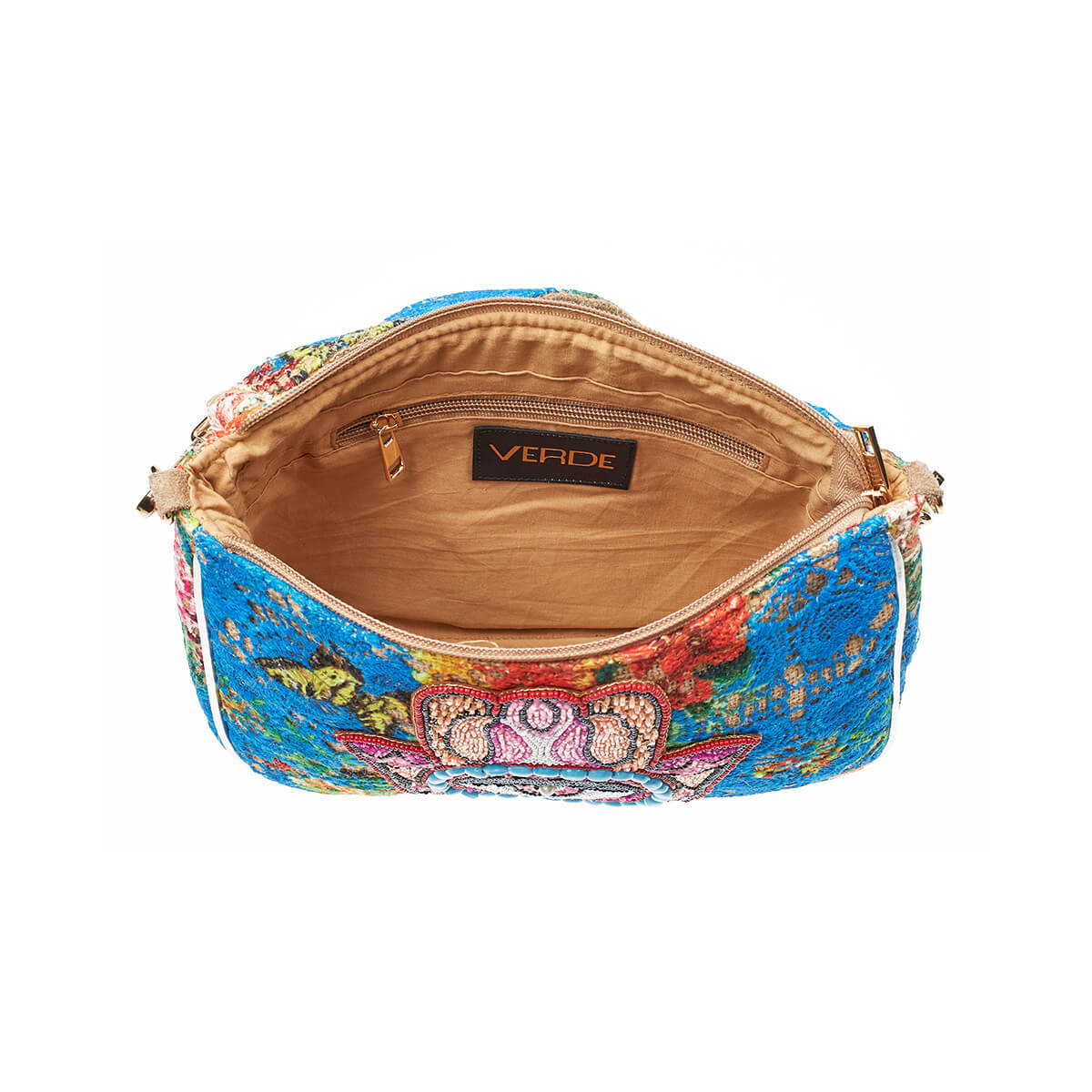 Verde Γυναικείο Αμπιγέ Τσαντάκι 01-1714 Πολύχρωμο