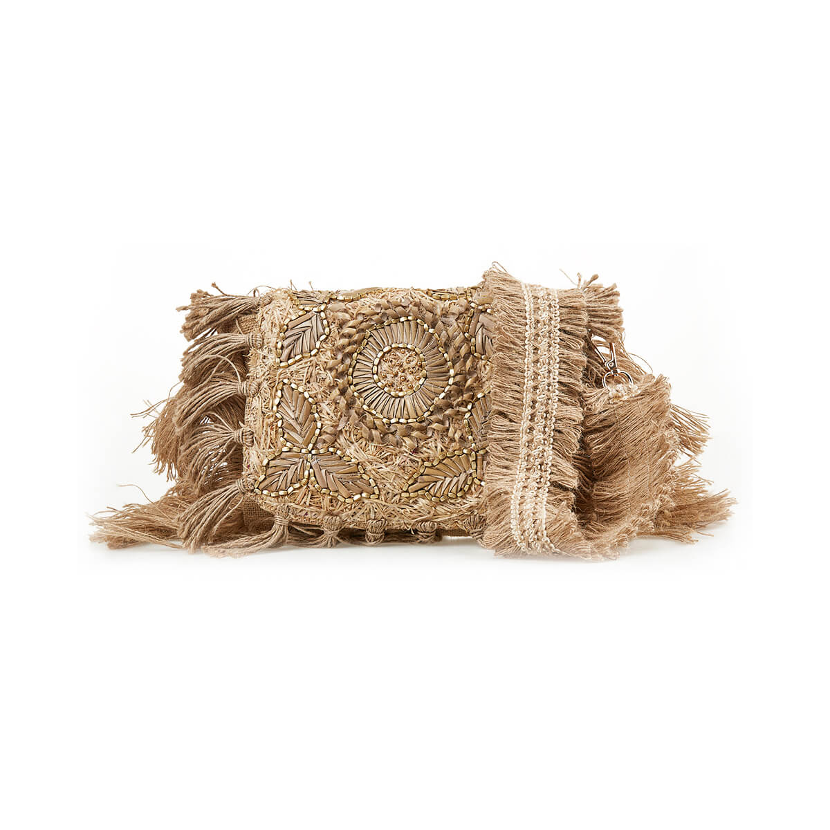 Verde Γυναικείο Αμπιγέ Τσαντάκι 01-1716 Μπεζ