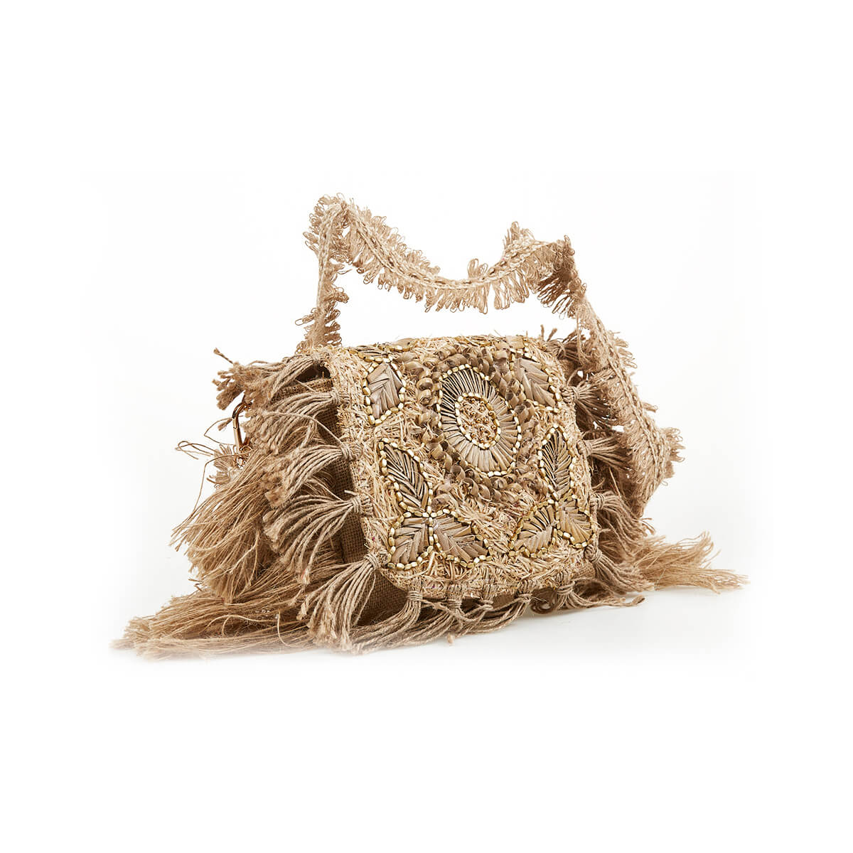 Verde Γυναικείο Αμπιγέ Τσαντάκι 01-1716 Μπεζ