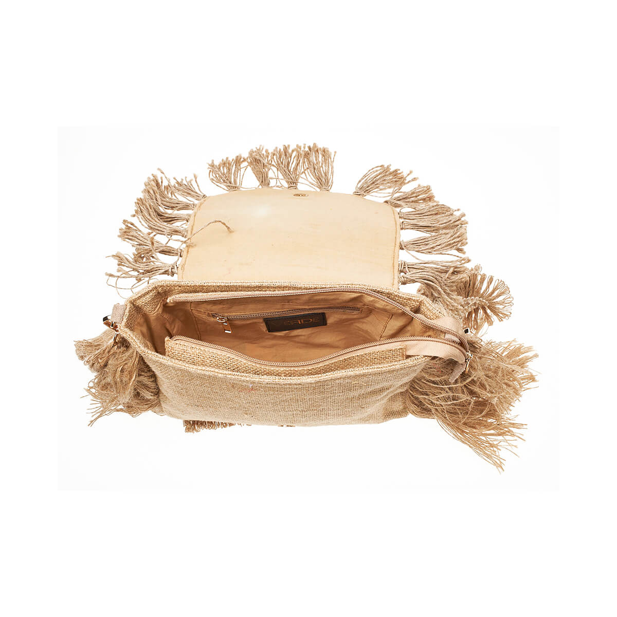 Verde Γυναικείο Αμπιγέ Τσαντάκι 01-1716 Μπεζ