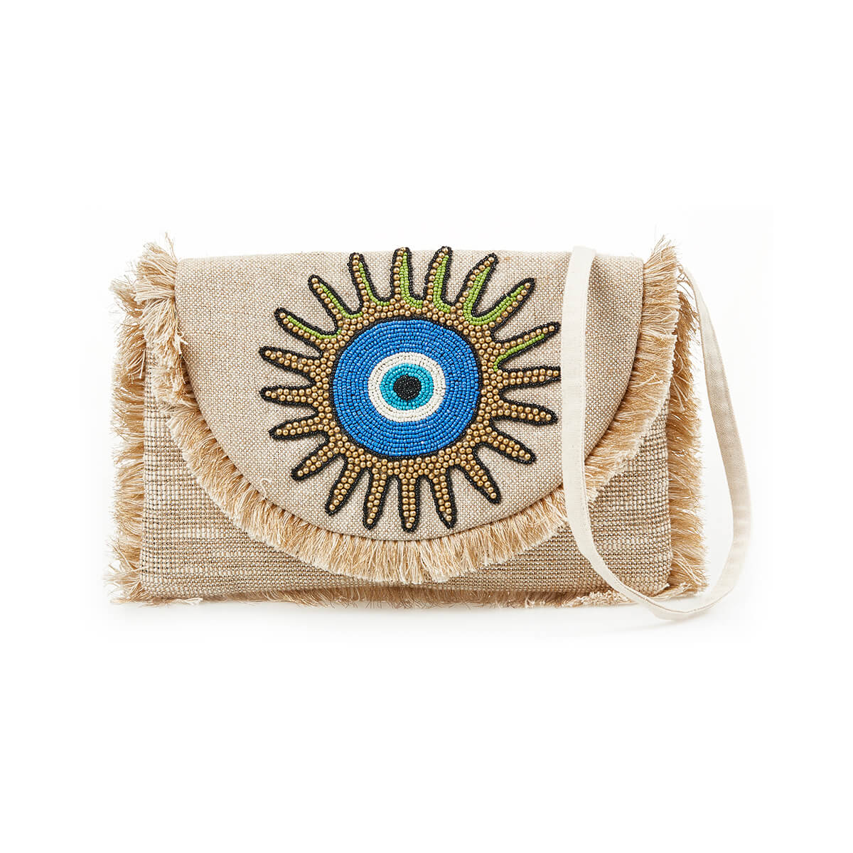 Verde Γυναικείο Αμπιγέ Τσαντάκι 01-1717 Μπεζ