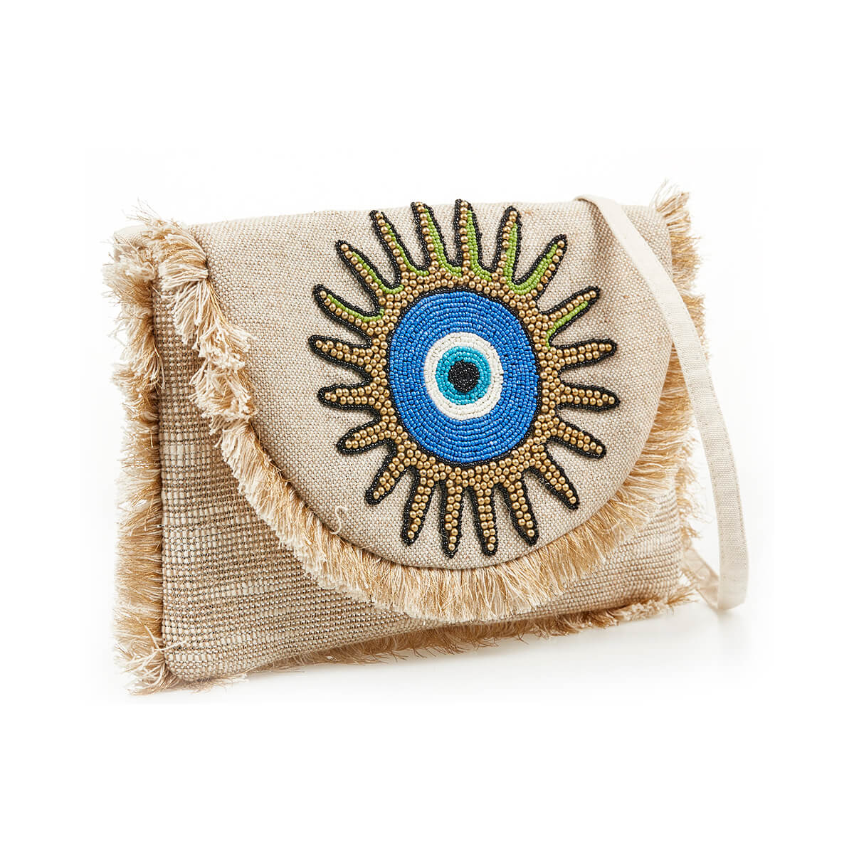 Verde Γυναικείο Αμπιγέ Τσαντάκι 01-1717 Μπεζ