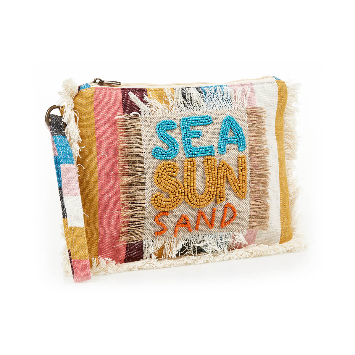 Verde Γυναικείο Αμπιγέ Τσαντάκι 01-1718 Πολύχρωμο