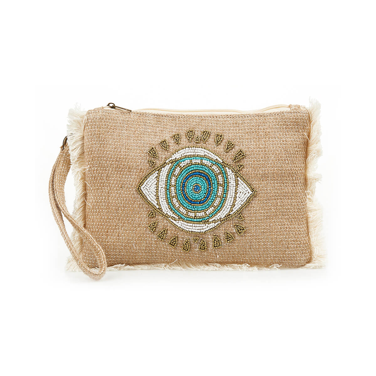 Verde Γυναικείο Αμπιγέ Τσαντάκι 01-1719 Μπεζ