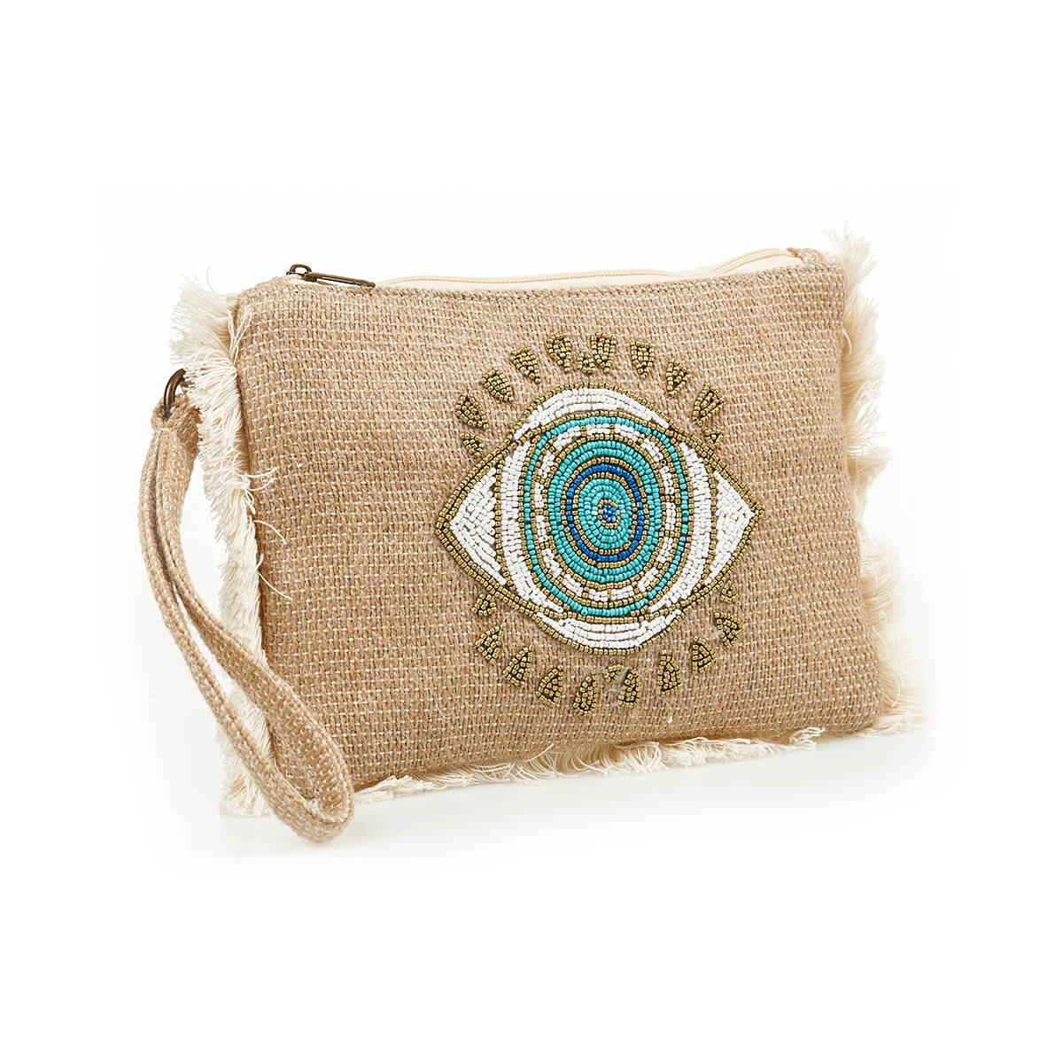 Verde Γυναικείο Αμπιγέ Τσαντάκι 01-1719 Μπεζ