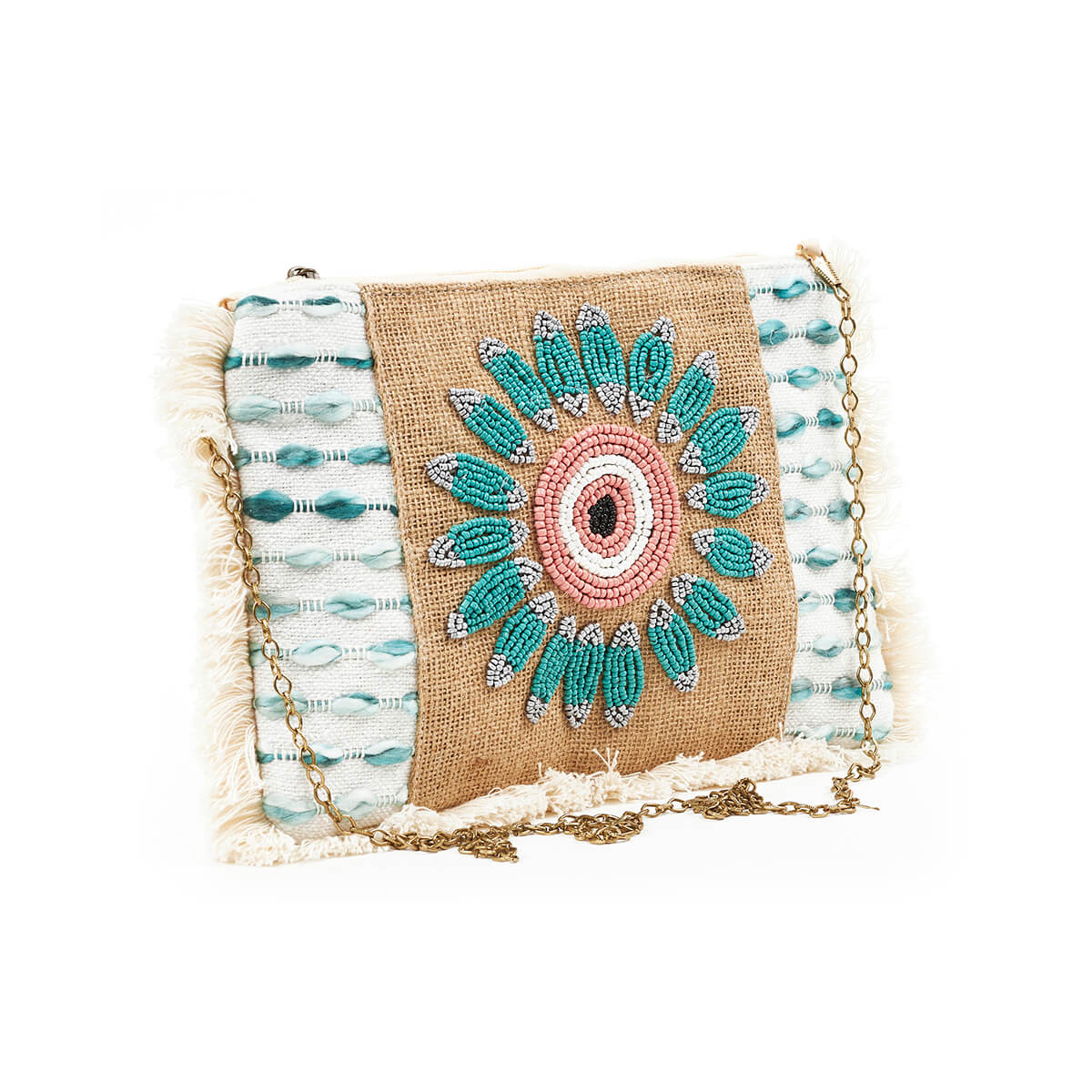 Verde Γυναικείο Αμπιγέ Τσαντάκι 01-1721 Nude