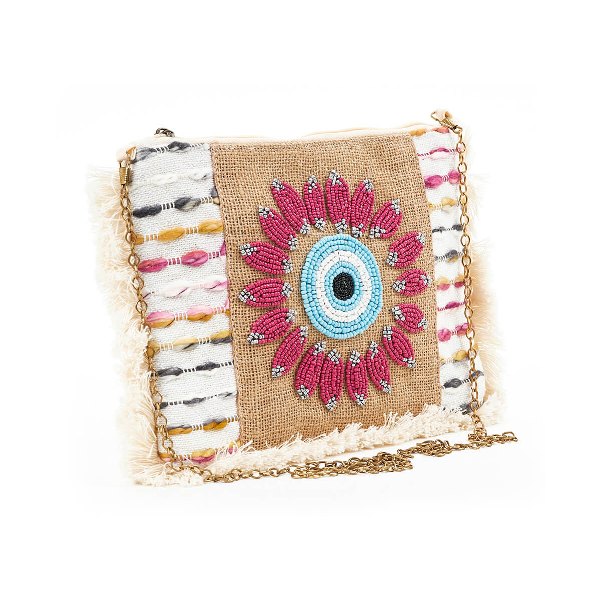 Verde Γυναικείο Αμπιγέ Τσαντάκι 01-1721 Τιρκουάζ