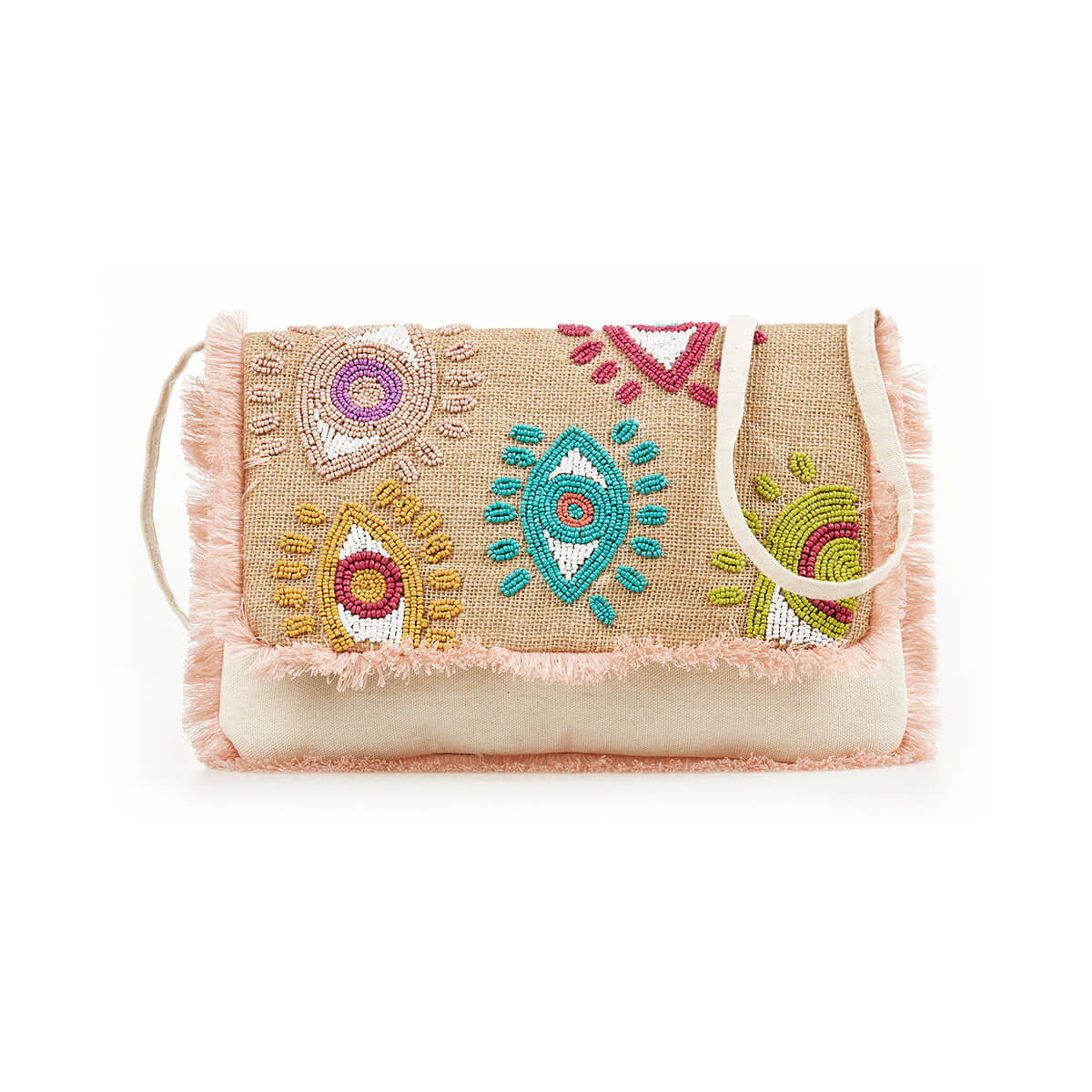 Verde Γυναικείο Αμπιγέ Τσαντάκι 01-1723 Πολύχρωμο