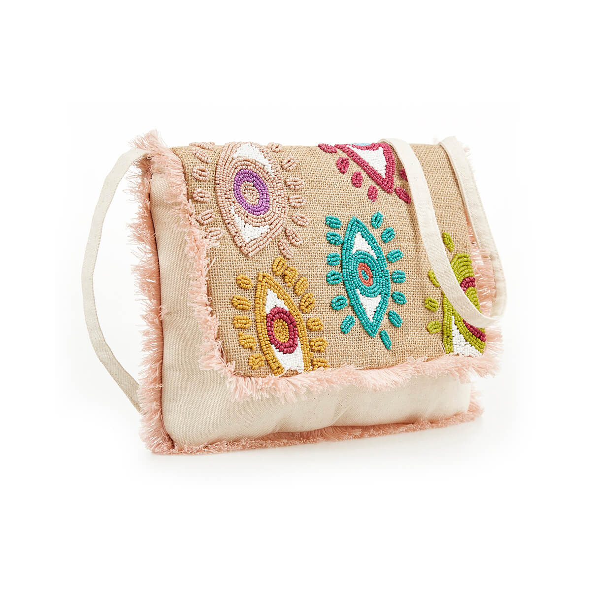 Verde Γυναικείο Αμπιγέ Τσαντάκι 01-1723 Πολύχρωμο