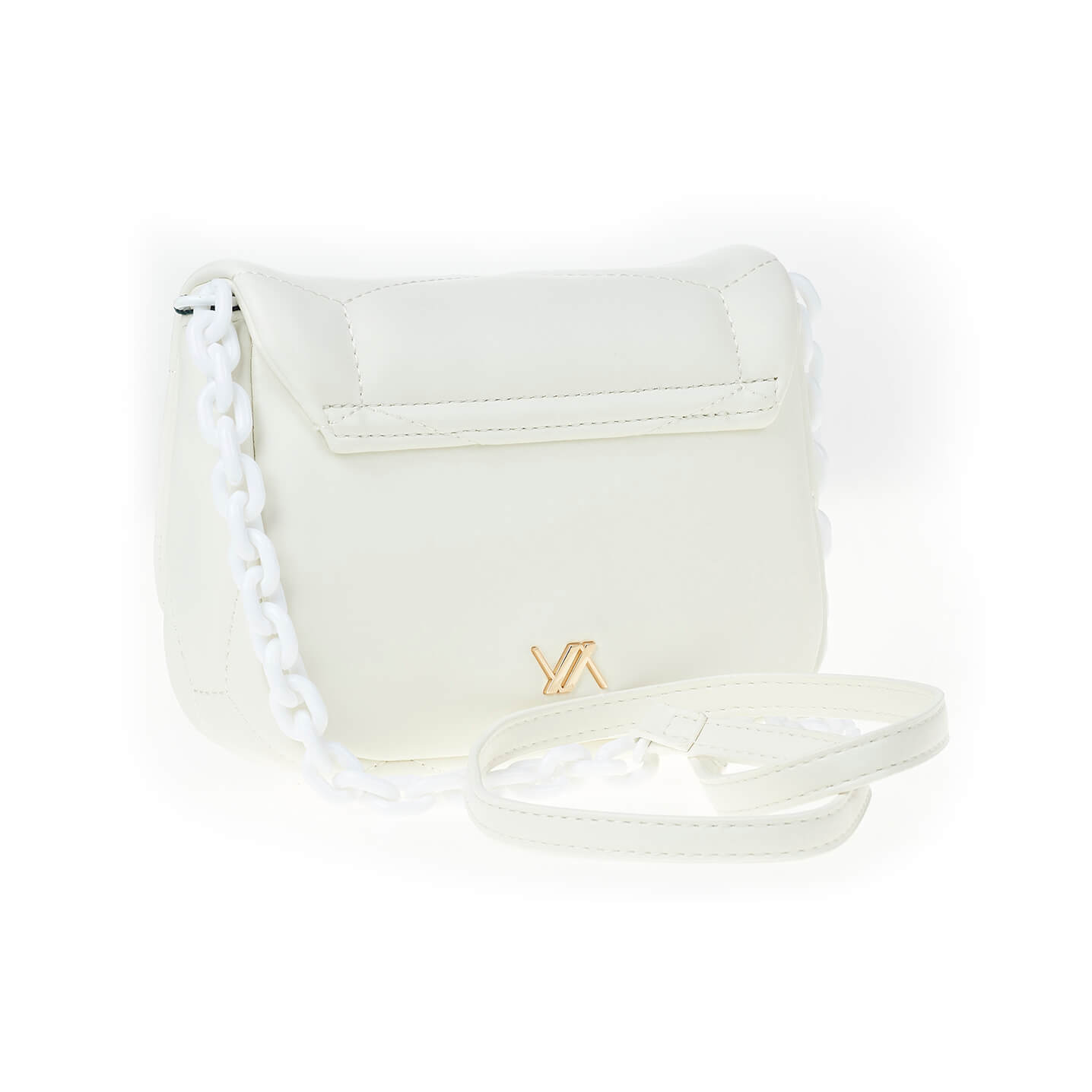 Verde Γυναικείο Αμπιγέ Τσαντάκι 01-1724 Άσπρο