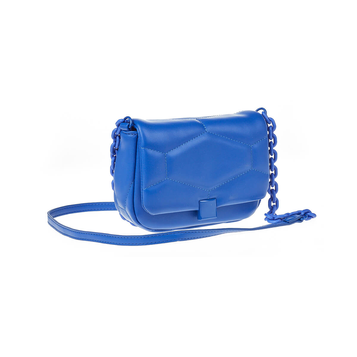 Verde Γυναικείο Αμπιγέ Τσαντάκι 01-1724 Μπλε