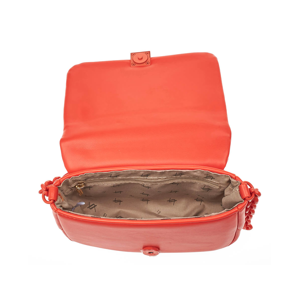 Verde Γυναικείο Αμπιγέ Τσαντάκι 01-1724 Πορτοκαλί