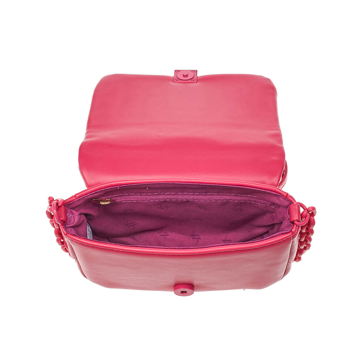 Verde Γυναικείο Αμπιγέ Τσαντάκι 01-1724 Φούξια