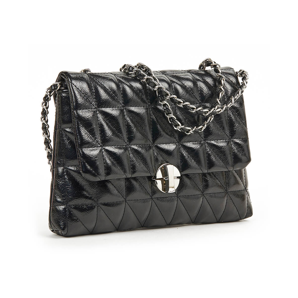 Verde Γυναικείο Αμπιγέ Τσαντάκι 01-1728 Μαύρο