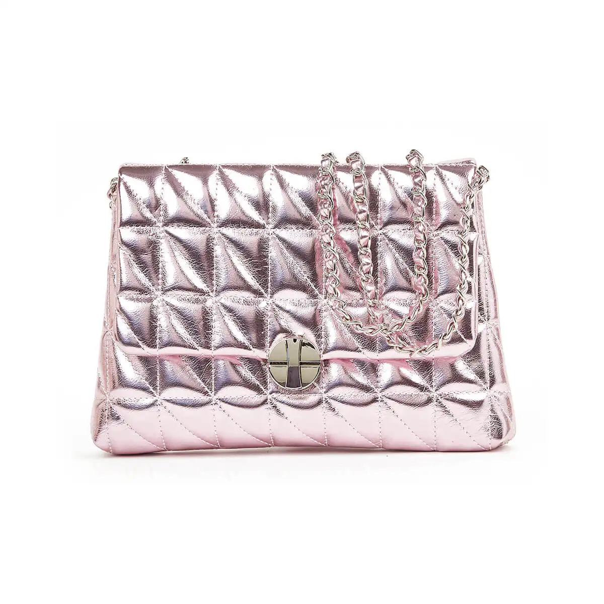 Verde Γυναικείο Αμπιγέ Τσαντάκι 01-1728 Ροζ