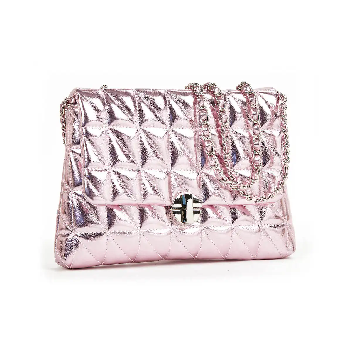 Verde Γυναικείο Αμπιγέ Τσαντάκι 01-1728 Ροζ