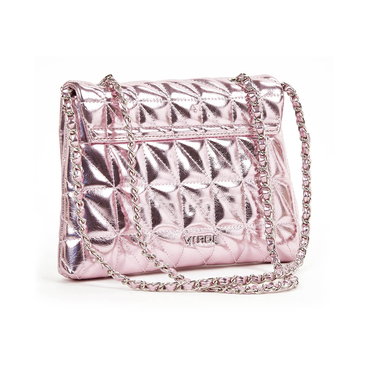 Verde Γυναικείο Αμπιγέ Τσαντάκι 01-1728 Ροζ