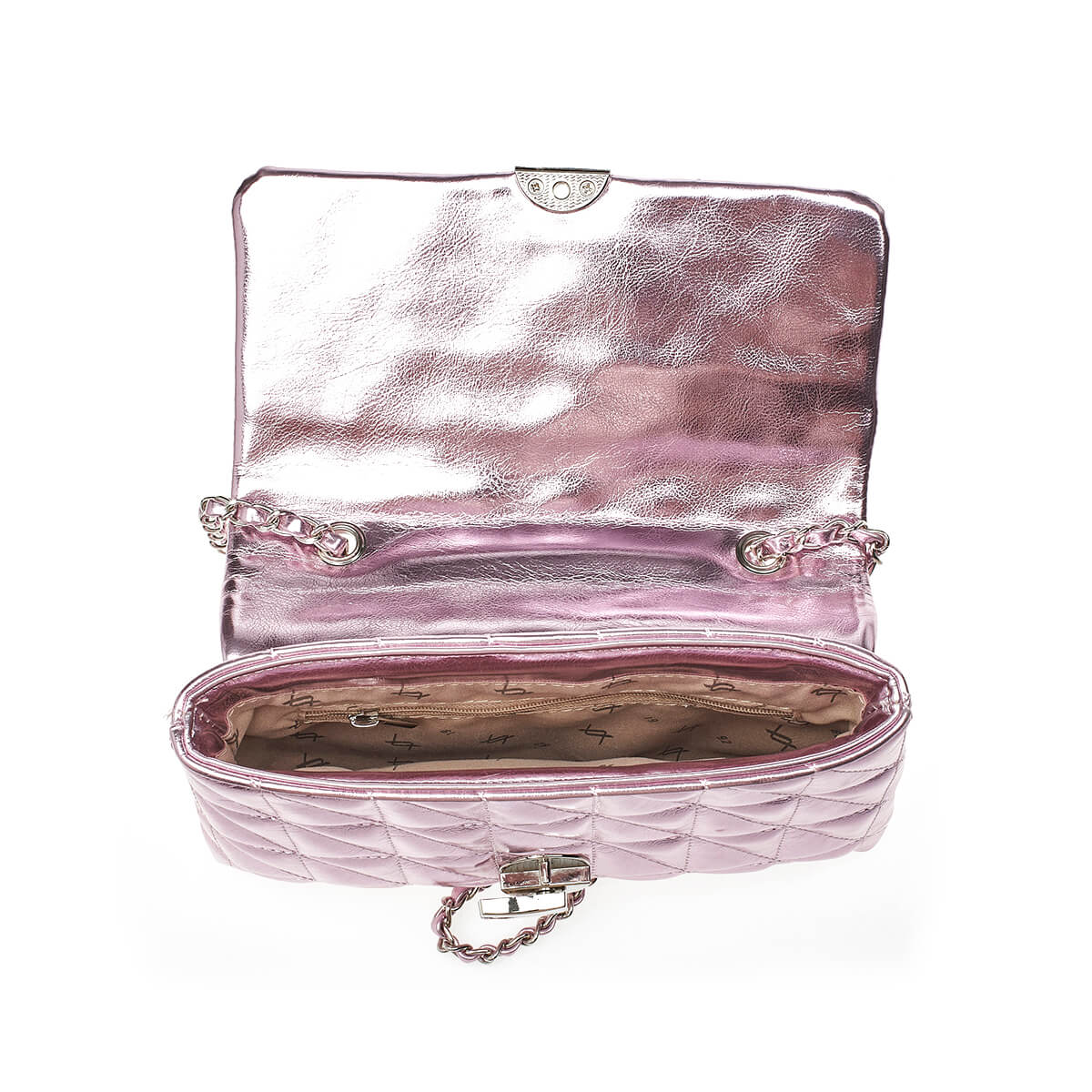 Verde Γυναικείο Αμπιγέ Τσαντάκι 01-1728 Ροζ