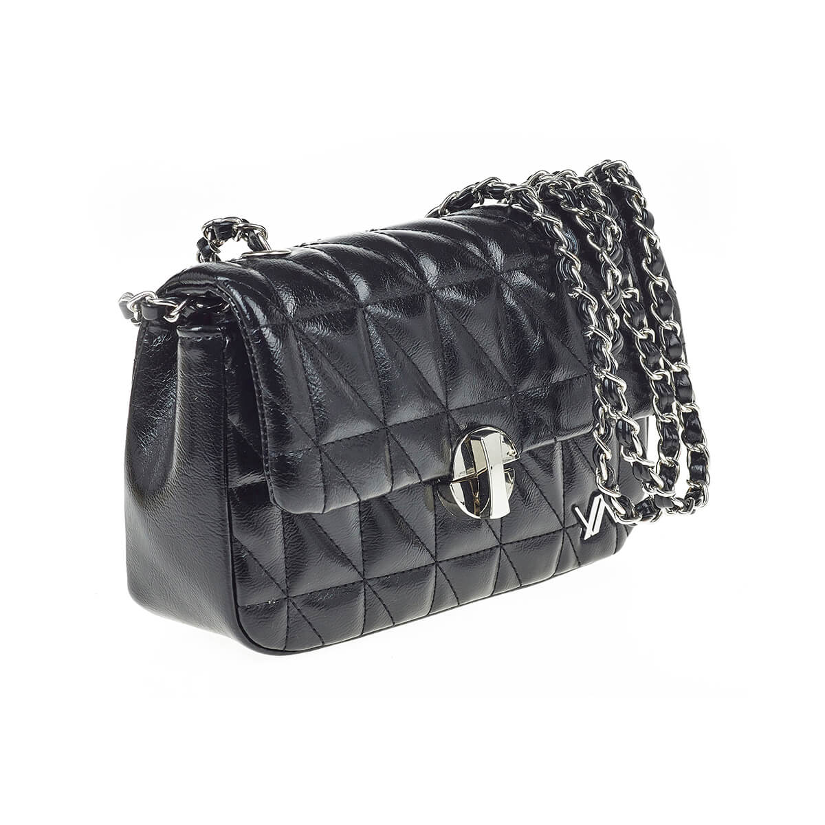 Verde Γυναικείο Αμπιγέ Τσαντάκι 01-1729 Μαύρο