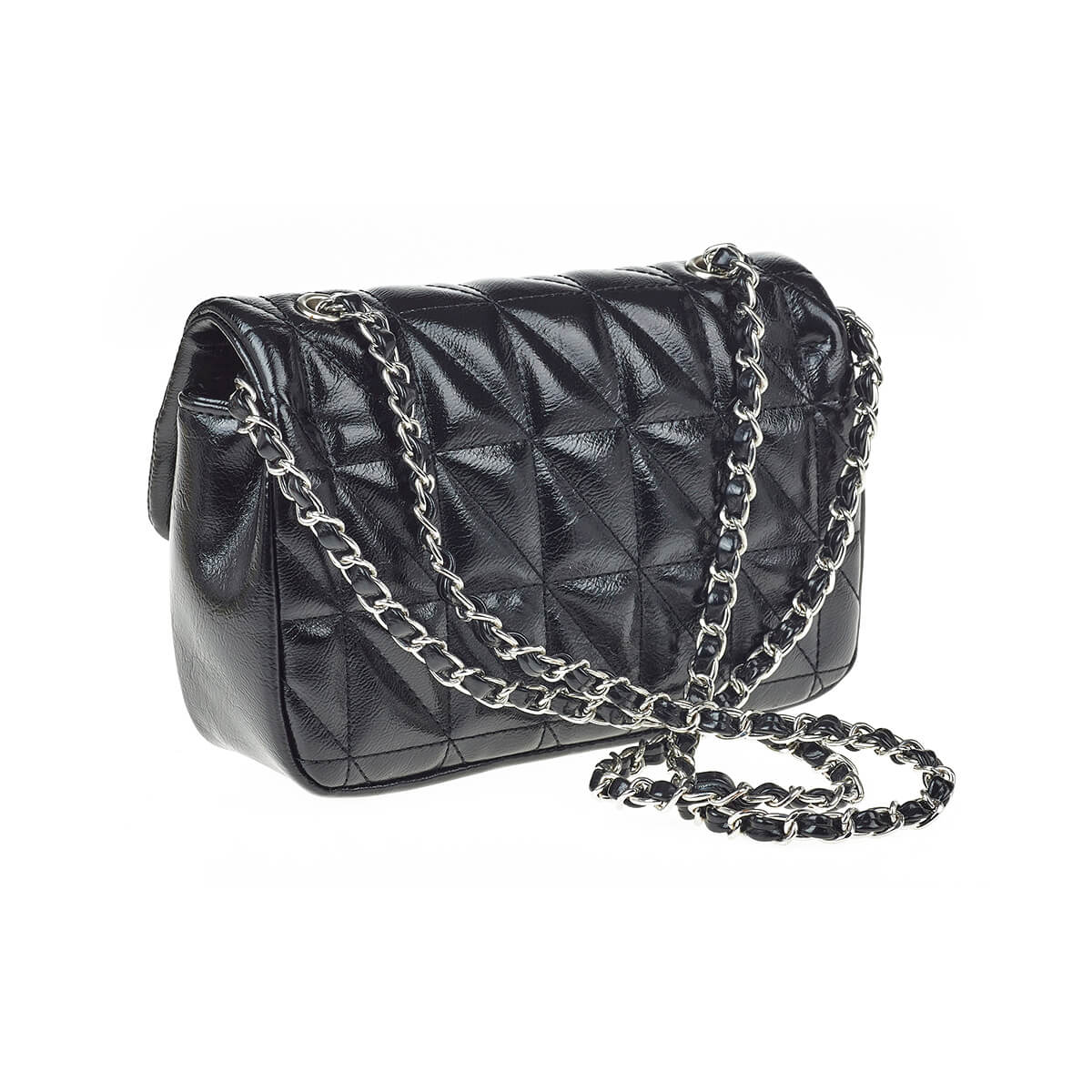 Verde Γυναικείο Αμπιγέ Τσαντάκι 01-1729 Μαύρο