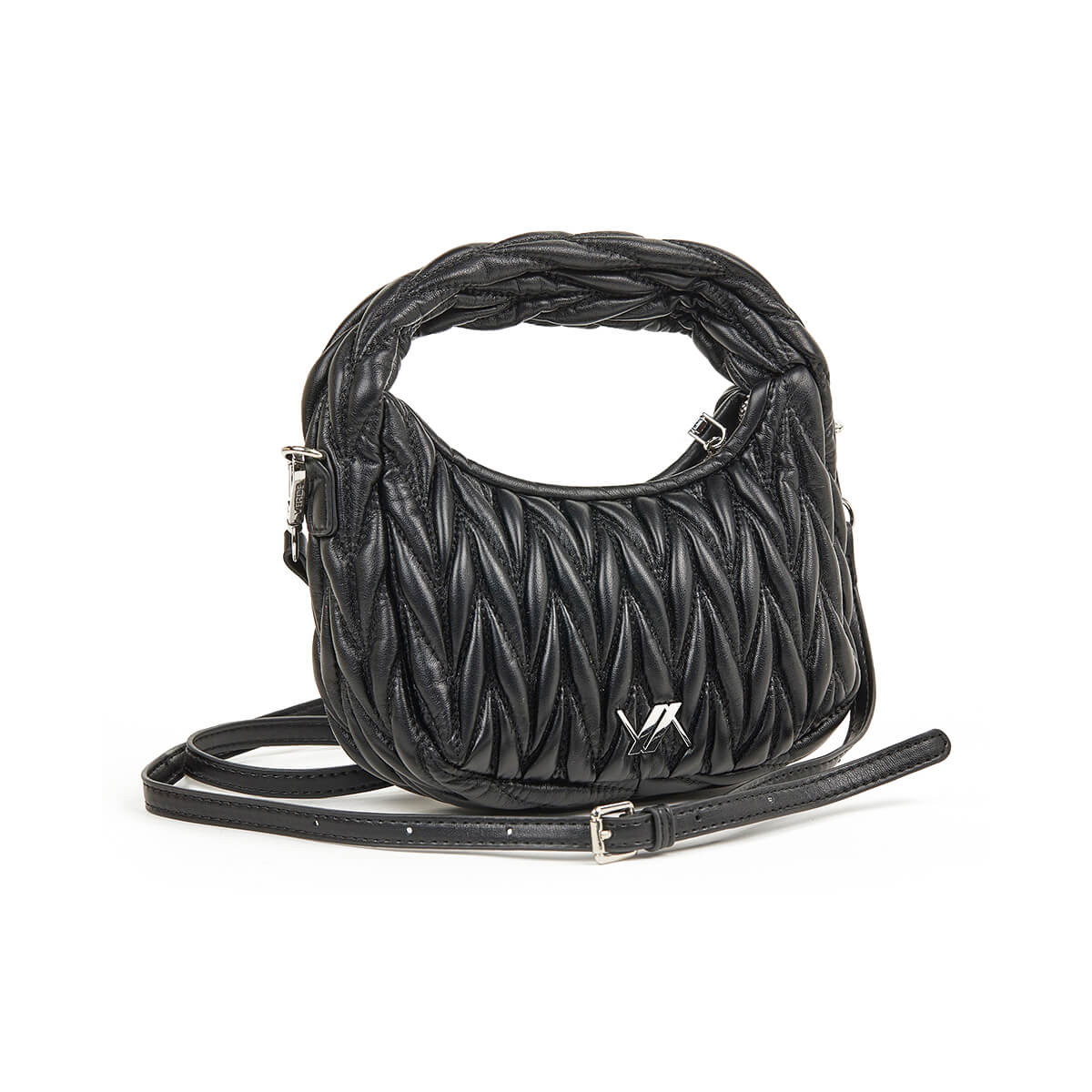 Verde Γυναικείο Αμπιγέ Τσαντάκι 01-1730 Μαύρο