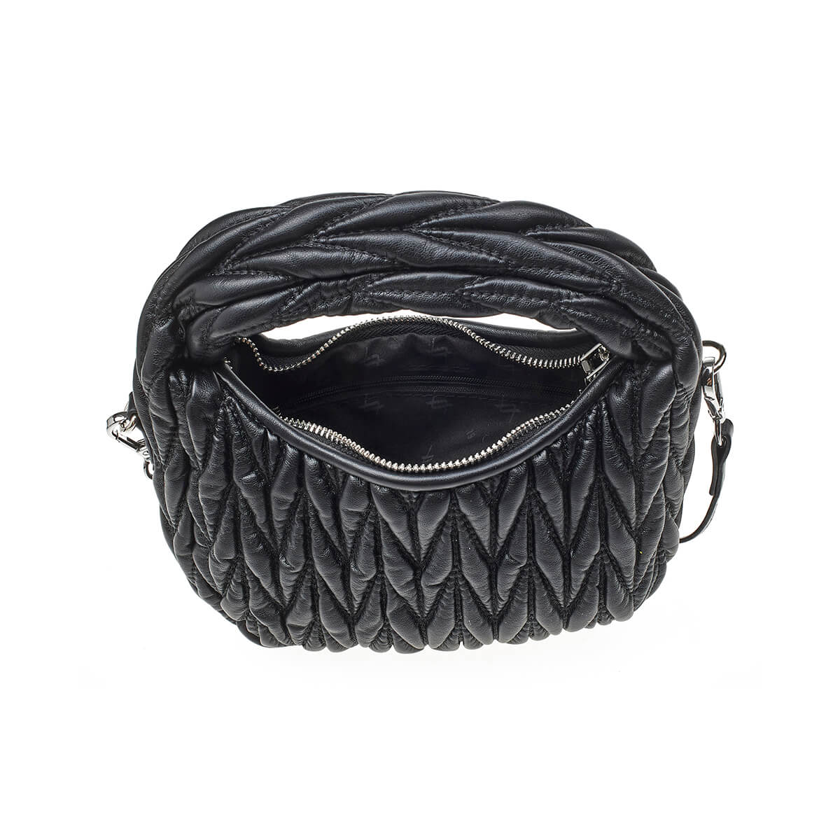 Verde Γυναικείο Αμπιγέ Τσαντάκι 01-1730 Μαύρο