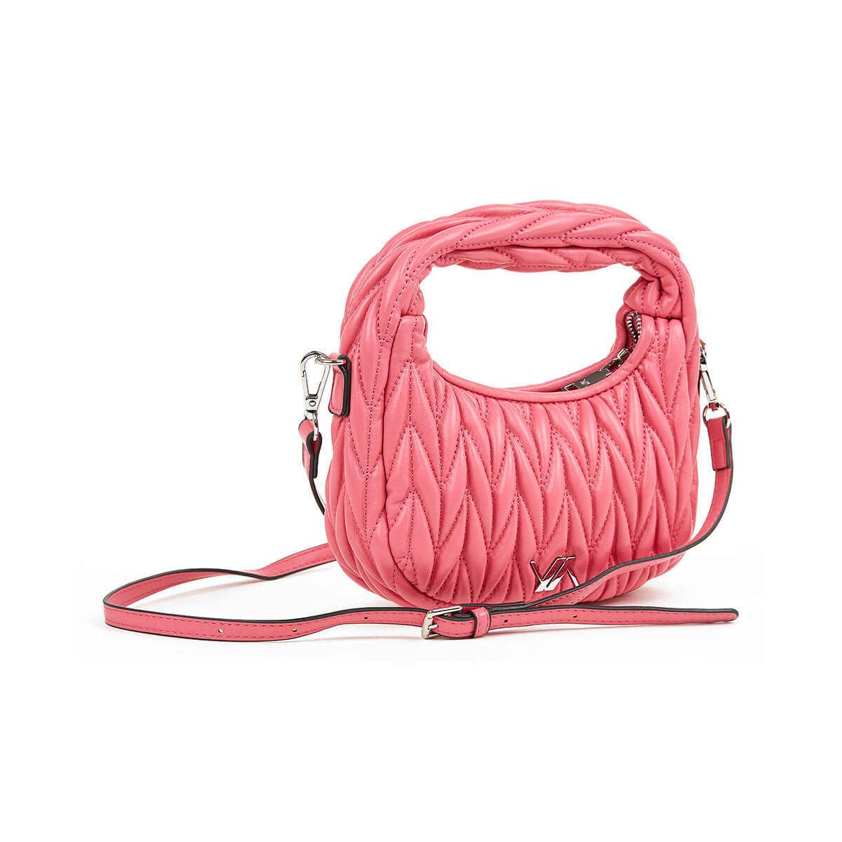 Verde Γυναικείο Αμπιγέ Τσαντάκι 01-1730 Φούξια