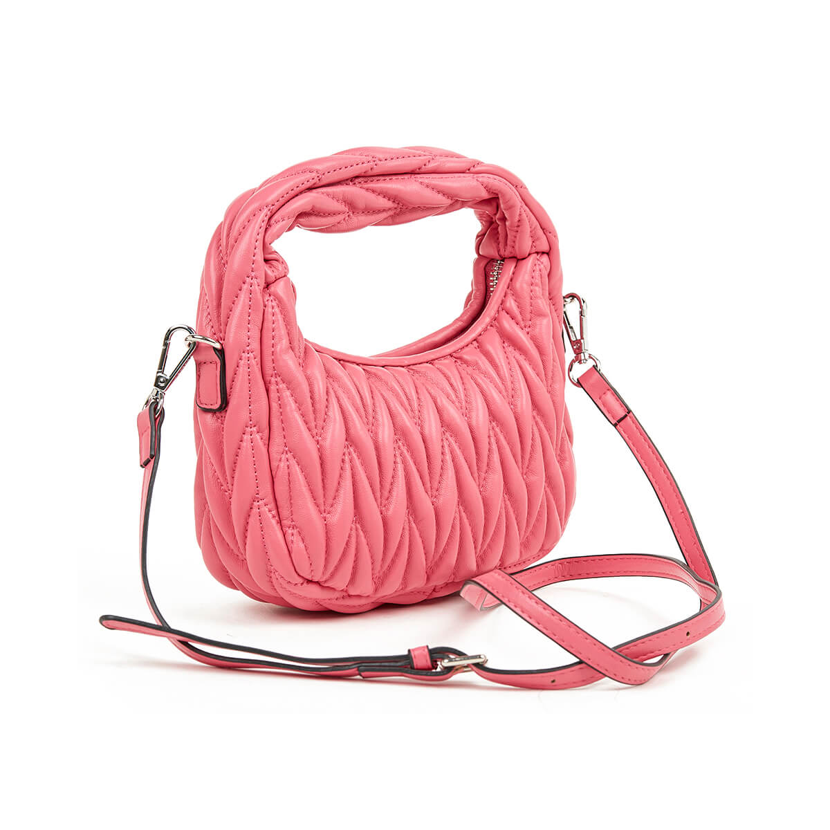 Verde Γυναικείο Αμπιγέ Τσαντάκι 01-1730 Φούξια