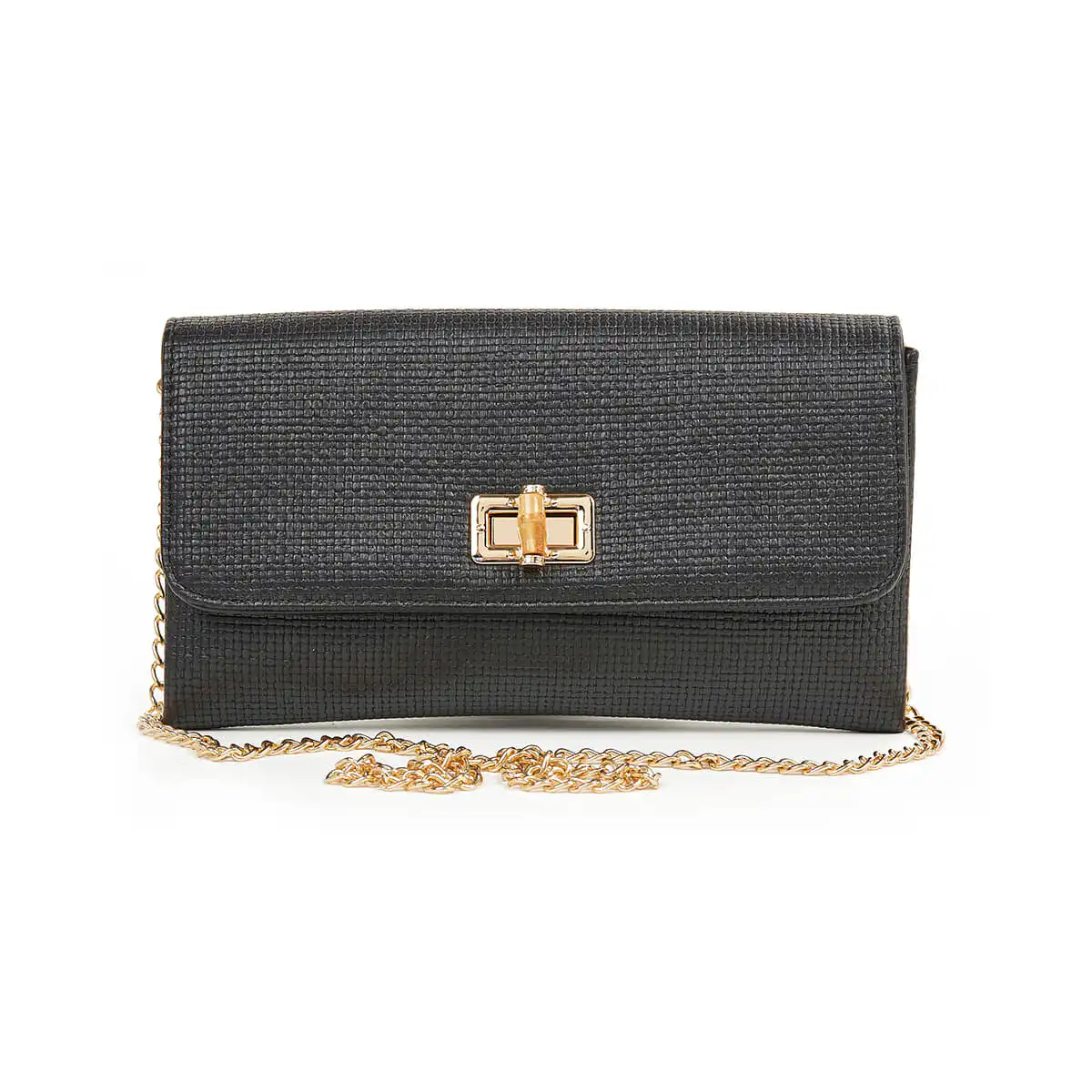 Verde Γυναικείο Αμπιγέ Τσαντάκι 01-1732 Μαύρο