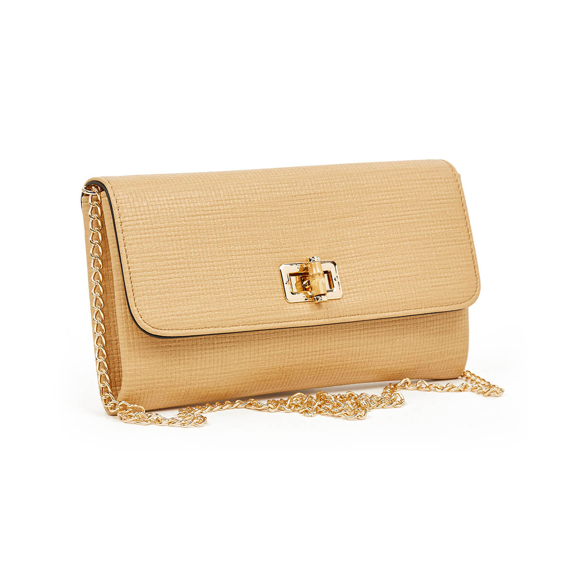 Verde Γυναικείο Αμπιγέ Τσαντάκι 01-1732 Μπεζ