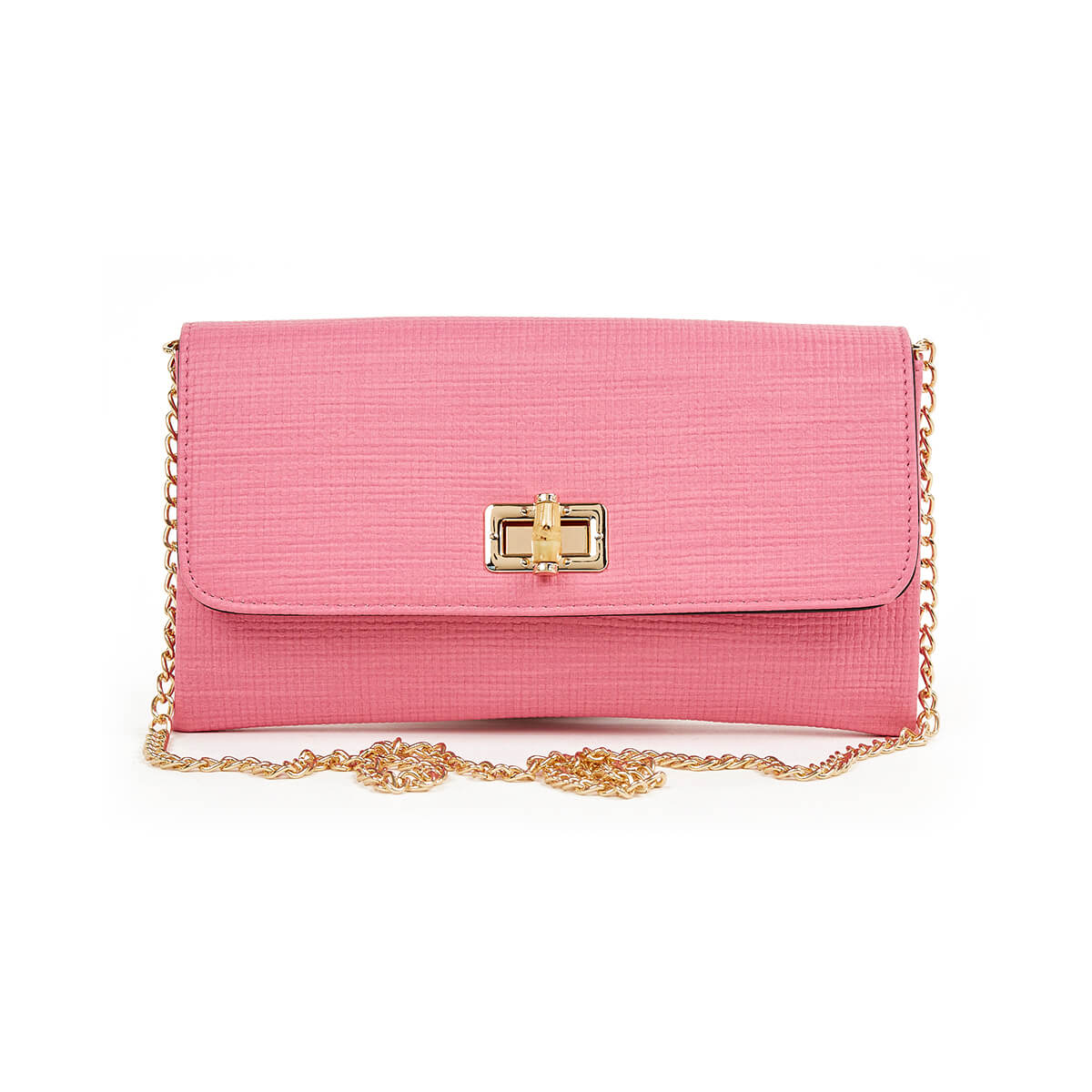 Verde Γυναικείο Αμπιγέ Τσαντάκι 01-1732 Ροζ