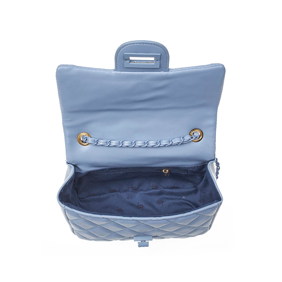 Verde Γυναικείο Αμπιγέ Τσαντάκι 01-1733 Ανοιχτό Μπλε