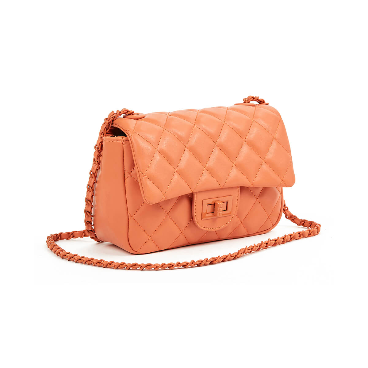 Verde Γυναικείο Αμπιγέ Τσαντάκι 01-1733 Πορτοκαλί