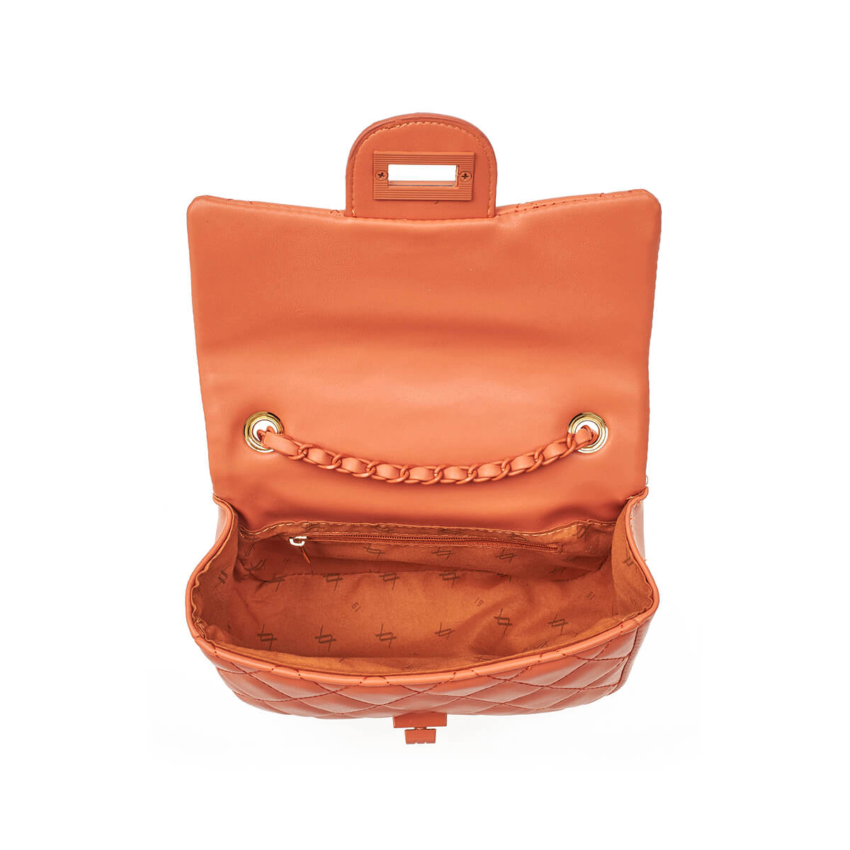 Verde Γυναικείο Αμπιγέ Τσαντάκι 01-1733 Πορτοκαλί